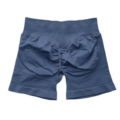 Women Gym Shorts - High Waisted Seamless Workout Shorts With Scrunch Butt Design - ZOOMNSTORE