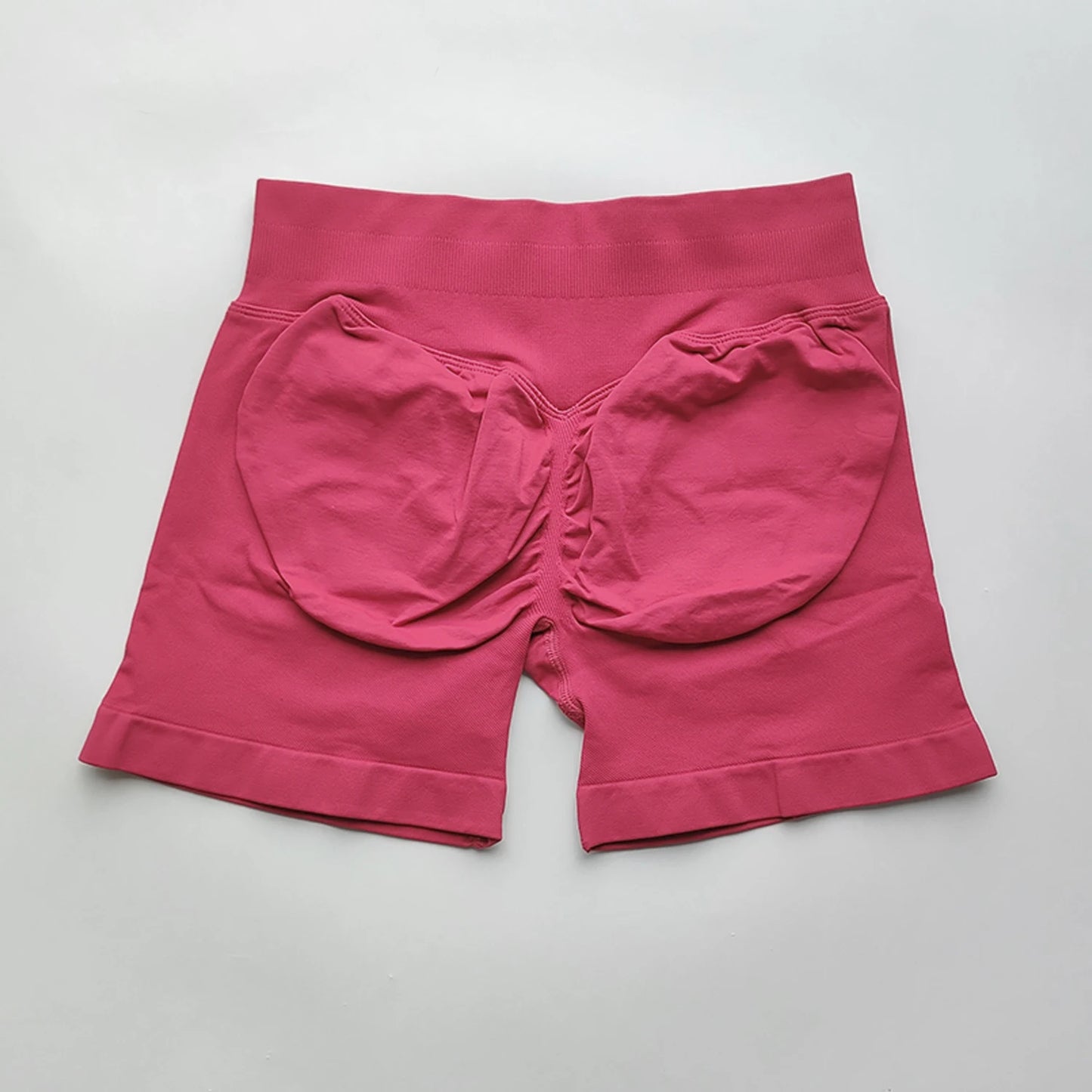 Women Gym Shorts - High Waisted Seamless Workout Shorts With Scrunch Butt Design - ZOOMNSTORE