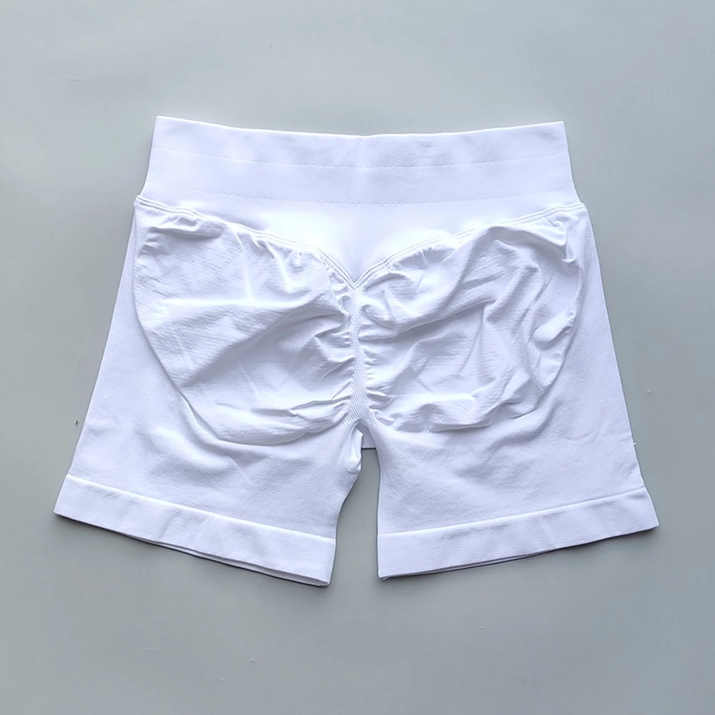 Women Gym Shorts - High Waisted Seamless Workout Shorts With Scrunch Butt Design - ZOOMNSTORE