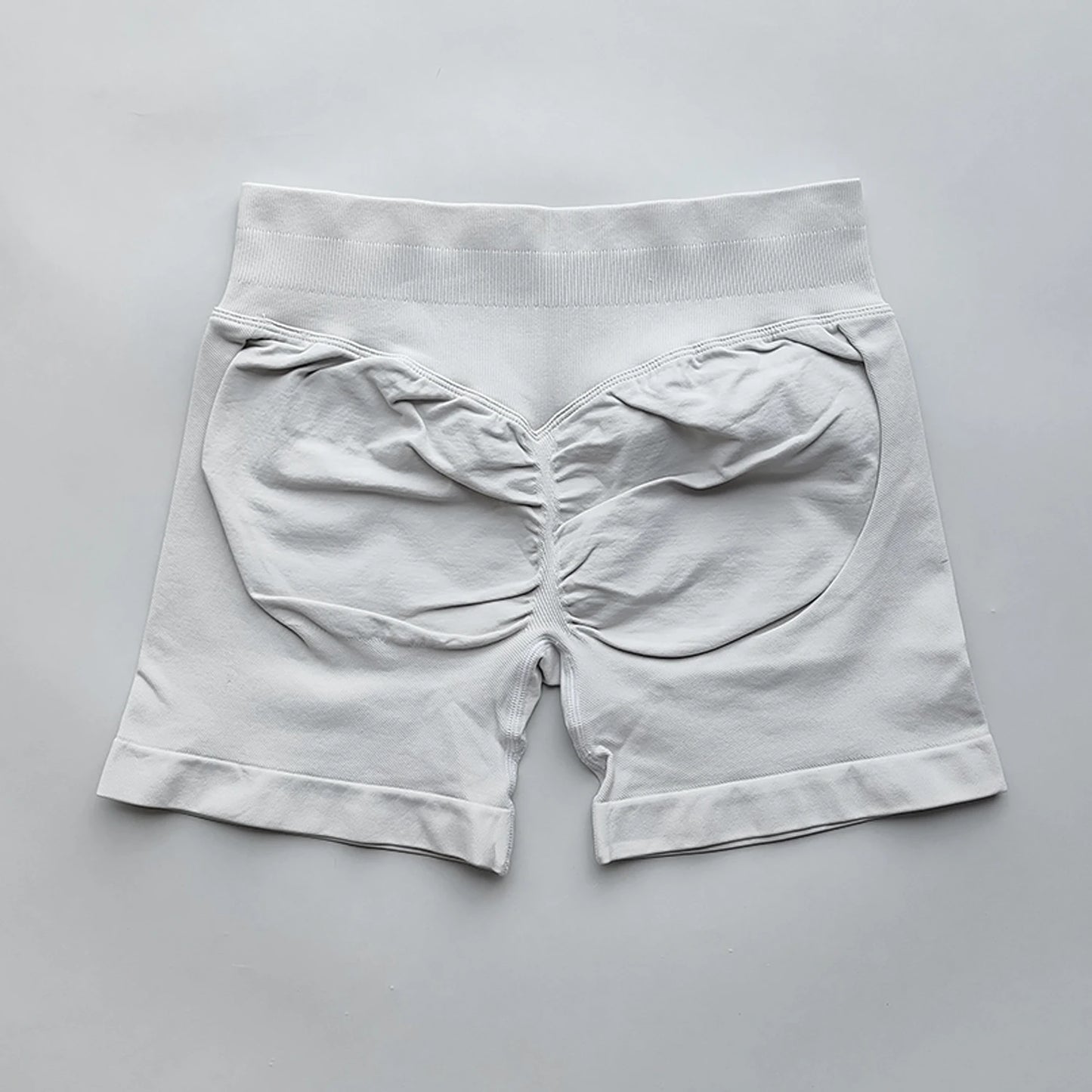 Women Gym Shorts - High Waisted Seamless Workout Shorts With Scrunch Butt Design - ZOOMNSTORE