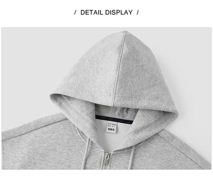 Women Hooded Jacket – Lightweight Spring Casual Coat With Loose Drop Shoulder - ZOOMNSTORE