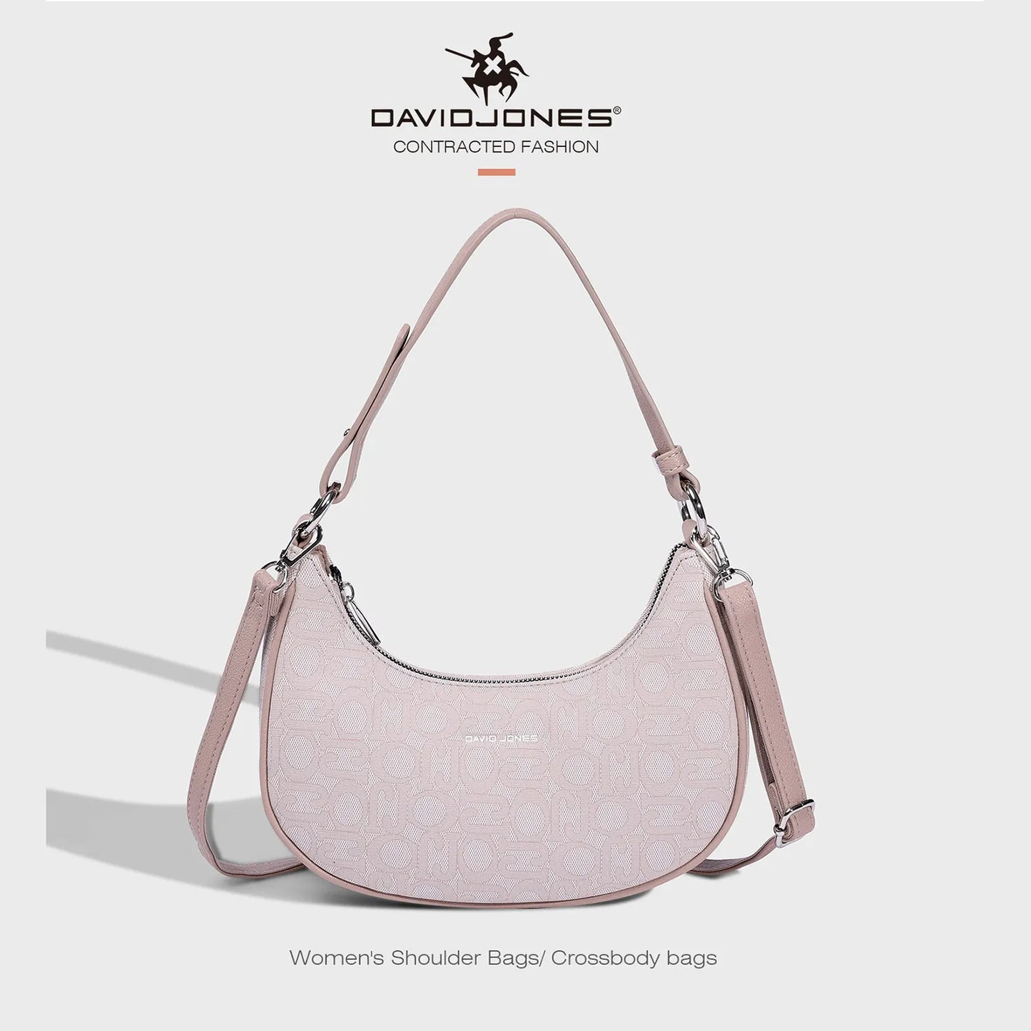 Multifunctional Womens Leather Crescent Bag - Trendy Vintage Shoulder Bag - ZOOMNSTORE