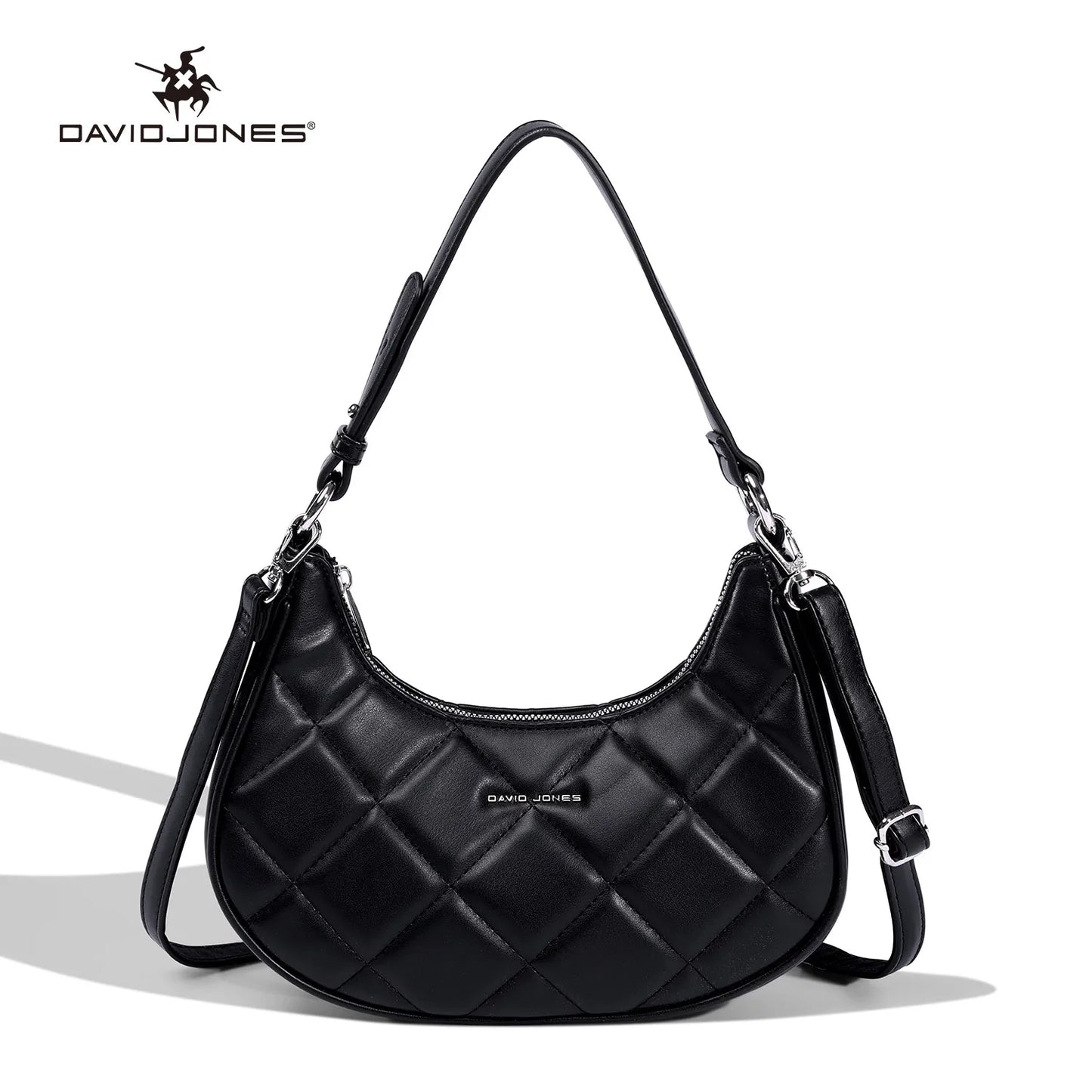 Multifunctional Womens Leather Crescent Bag - Trendy Vintage Shoulder Bag - ZOOMNSTORE