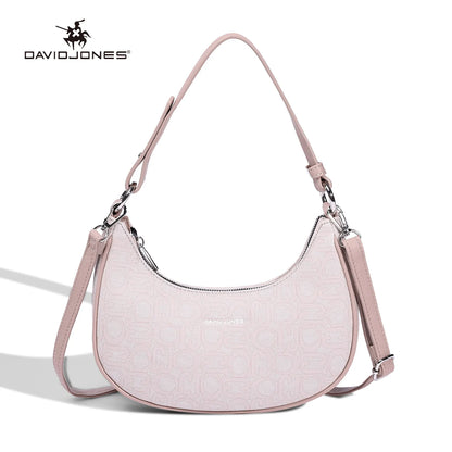 Multifunctional Womens Leather Crescent Bag - Trendy Vintage Shoulder Bag - ZOOMNSTORE