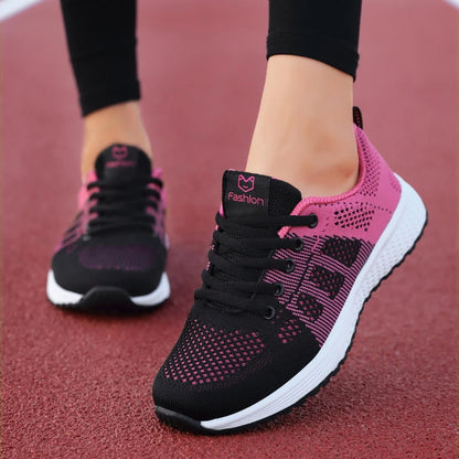 Womens Fashion Platform Sneakers - Spring Winter Running Shoes - ZOOMNSTORE