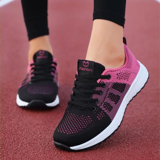 Womens Fashion Platform Sneakers - Spring Winter Running Shoes - ZOOMNSTORE