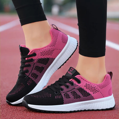 Womens Fashion Platform Sneakers - Spring Winter Running Shoes - ZOOMNSTORE