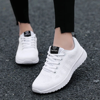 Womens Fashion Platform Sneakers - Spring Winter Running Shoes - ZOOMNSTORE
