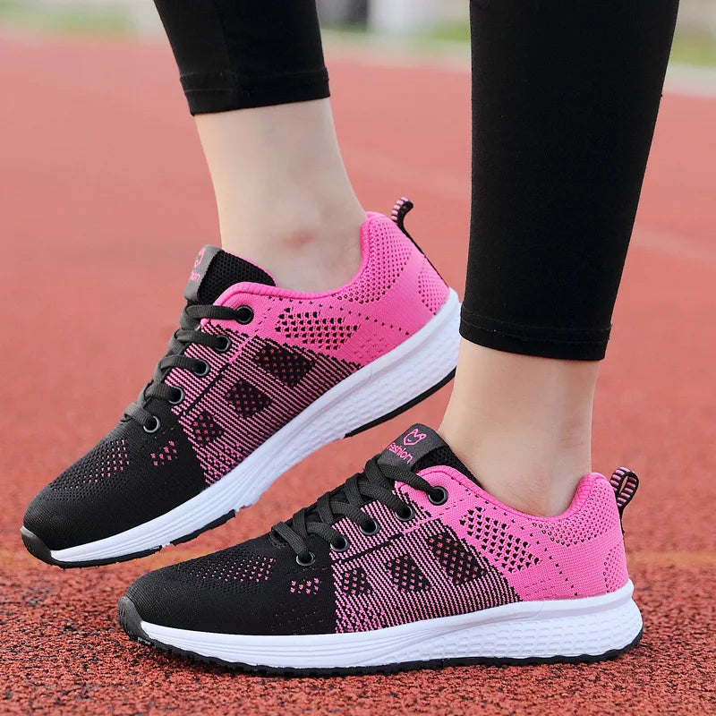 Womens Quick Dry Aqua Sport Shoes - Summer Air Mesh Outdoor Sneakers - ZOOMNSTORE