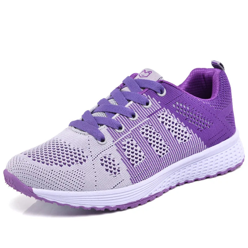Womens Quick Dry Aqua Sport Shoes - Summer Air Mesh Outdoor Sneakers - ZOOMNSTORE