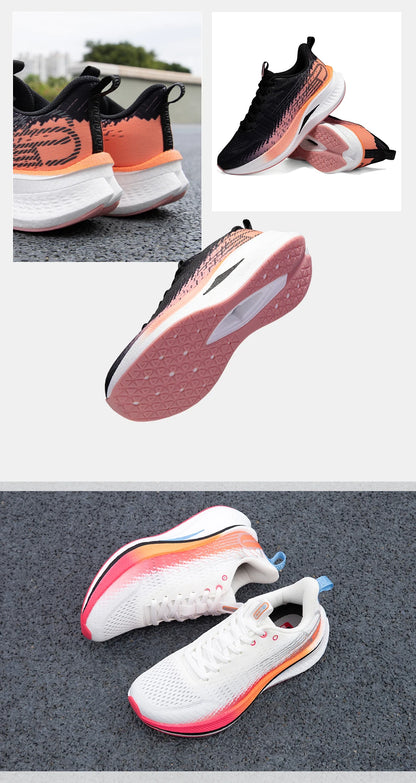 Women Running Shoes – Outdoor Non Slip Sports Sneakers with Carbon Plate Cushioning - ZOOMNSTORE