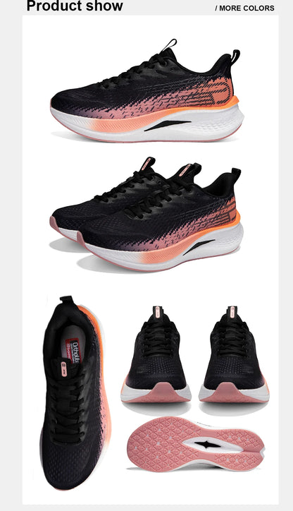 Women Running Shoes – Outdoor Non Slip Sports Sneakers with Carbon Plate Cushioning - ZOOMNSTORE