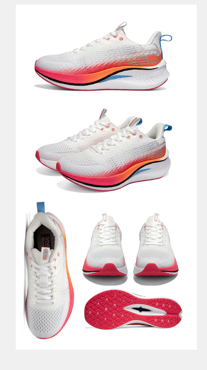 Women Running Shoes – Outdoor Non Slip Sports Sneakers with Carbon Plate Cushioning - ZOOMNSTORE