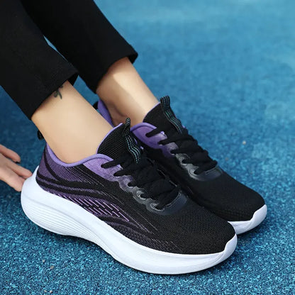 Womens Casual Running Sneakers - Breathable Anti-Slip Athletic Shoes 2023 - ZOOMNSTORE