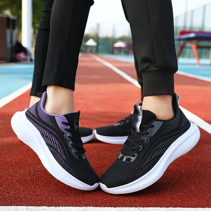 Womens Casual Running Sneakers - Breathable Anti-Slip Athletic Shoes 2023 - ZOOMNSTORE