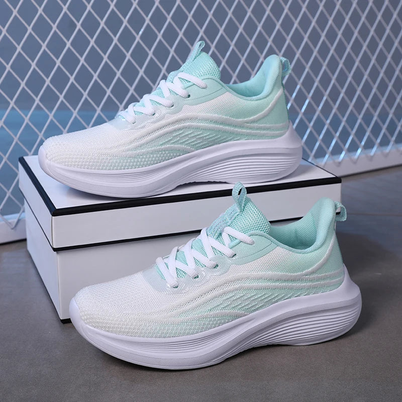 Womens Casual Running Sneakers - Breathable Anti-Slip Athletic Shoes 2023 - ZOOMNSTORE