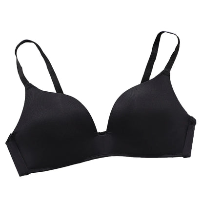 Women Seamless Bra Sexy No Wire Push Up Underwear Girls Students Breathable Thin 10 Colors Bras Female's Bra Breathable Gathered - ZOOMNSTORE