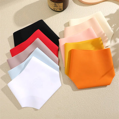 Women Seamless Panties - Ultra Thin V Waist Thongs | Soft Ice Silk Underpants - ZOOMNSTORE