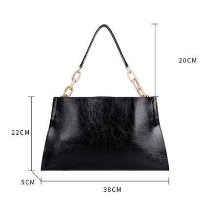 Women Shoulder Bag – Large Capacity Soft PU Leather Crossbody Handbag for Everyday Use - ZOOMNSTORE