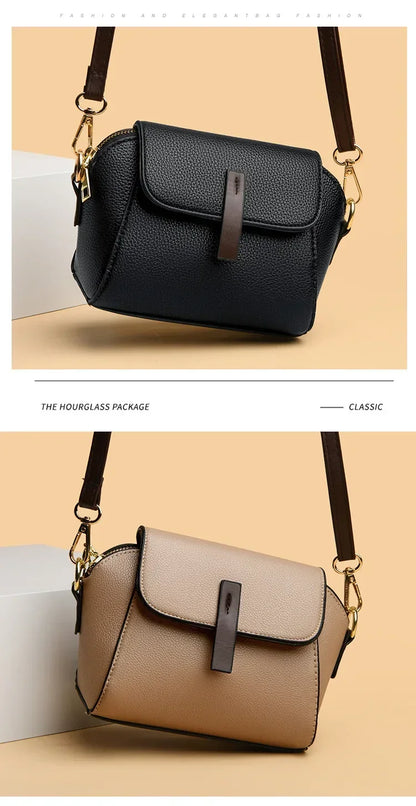 Women Small Handbag – Designer PU Leather Shoulder Crossbody Bag | Fashion Shell Purse - ZOOMNSTORE