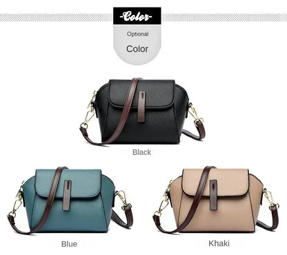 Women Small Handbag – Designer PU Leather Shoulder Crossbody Bag | Fashion Shell Purse - ZOOMNSTORE