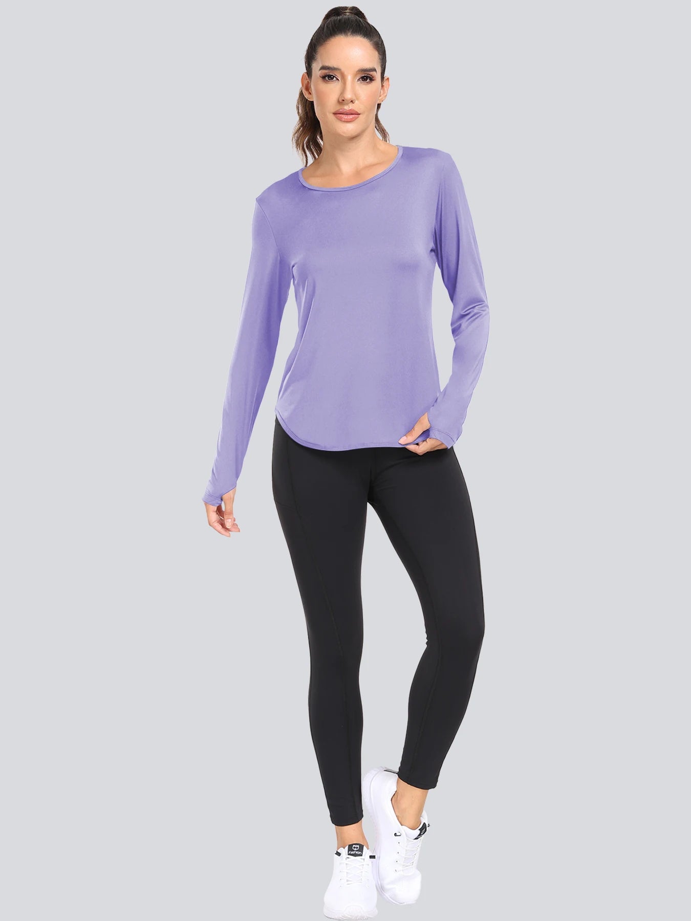 Women Sun Protection T-Shirts – Loose Fit Tees With UV Protection Tops For Running & Yoga - ZOOMNSTORE