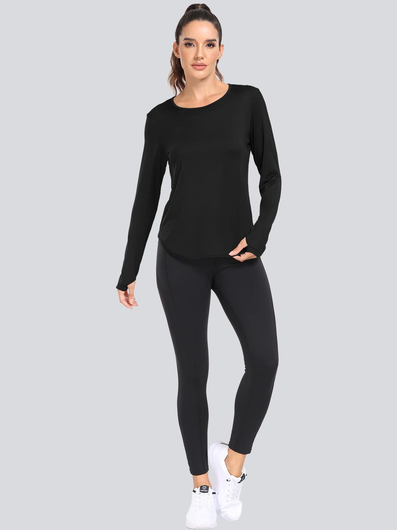 Women Sun Protection T-Shirts – Loose Fit Tees With UV Protection Tops For Running & Yoga - ZOOMNSTORE