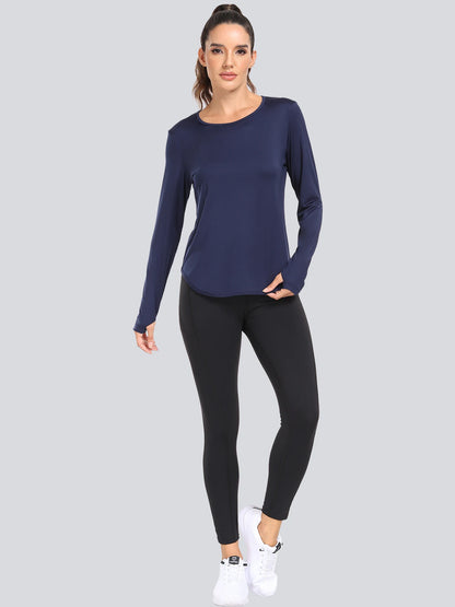 Women Sun Protection T-Shirts – Loose Fit Tees With UV Protection Tops For Running & Yoga - ZOOMNSTORE