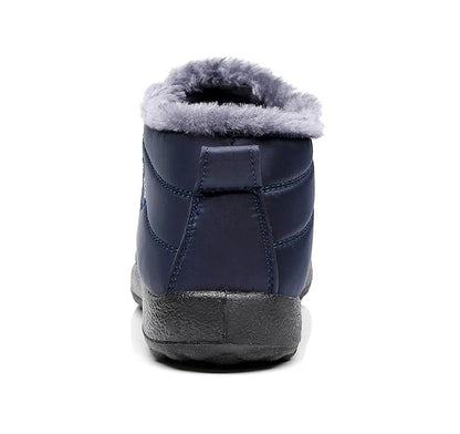 Women Winter Boots - Lightweight Waterproof Ankle Snow Boots With Plush Lining - ZOOMNSTORE