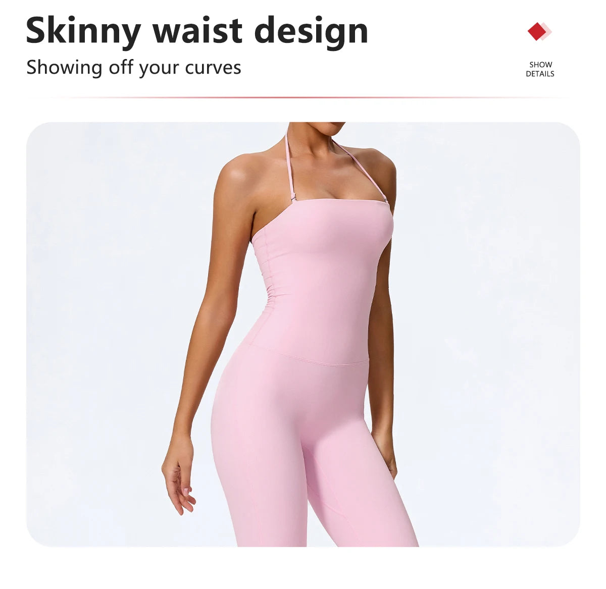 Women Yoga Jumpsuit - Sleeveless Quick Dry Workout Wear with Backless Sportswear Design - ZOOMNSTORE