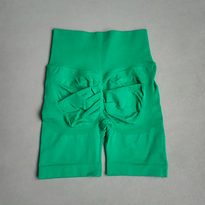 Women Yoga Shorts - High Waist Seamless Gym Push Up Fitness Cycling Workout - ZOOMNSTORE