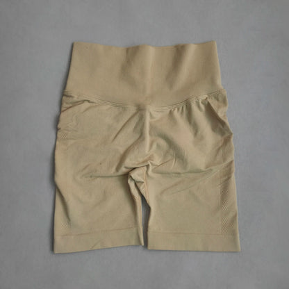 Women Yoga Shorts - High Waist Seamless Gym Push Up Fitness Cycling Workout - ZOOMNSTORE