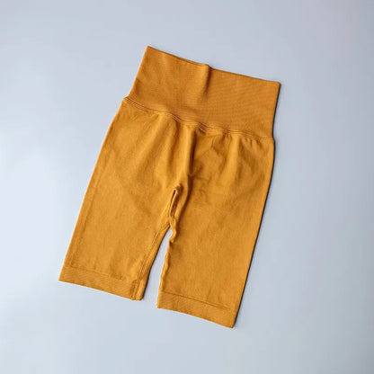 Women Yoga Shorts – High Waist Seamless Sport Shorts | Hip Push Up, Quick Dry - ZOOMNSTORE