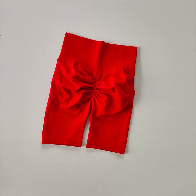 Women Yoga Shorts – High Waist Seamless Sport Shorts | Hip Push Up, Quick Dry - ZOOMNSTORE