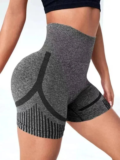 Women Yoga Shorts | High Waist Workout Shorts - Lift Butt, Breathable & Stretchy Nylon - ZOOMNSTORE
