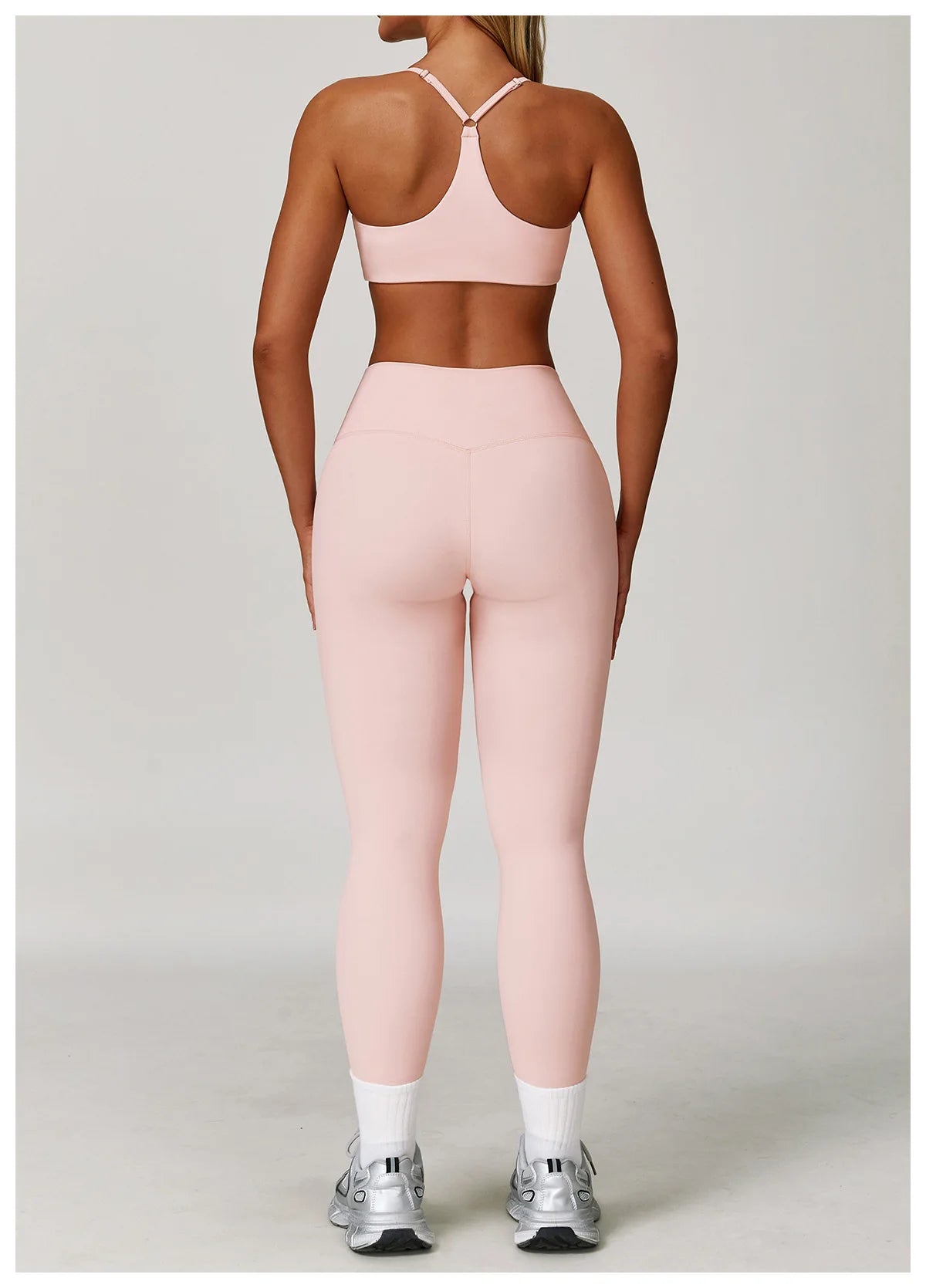 Women Yoga Sports Set - Running Fitness Outfit with Super Elastic, Breathable Gym Tracksuit - ZOOMNSTORE