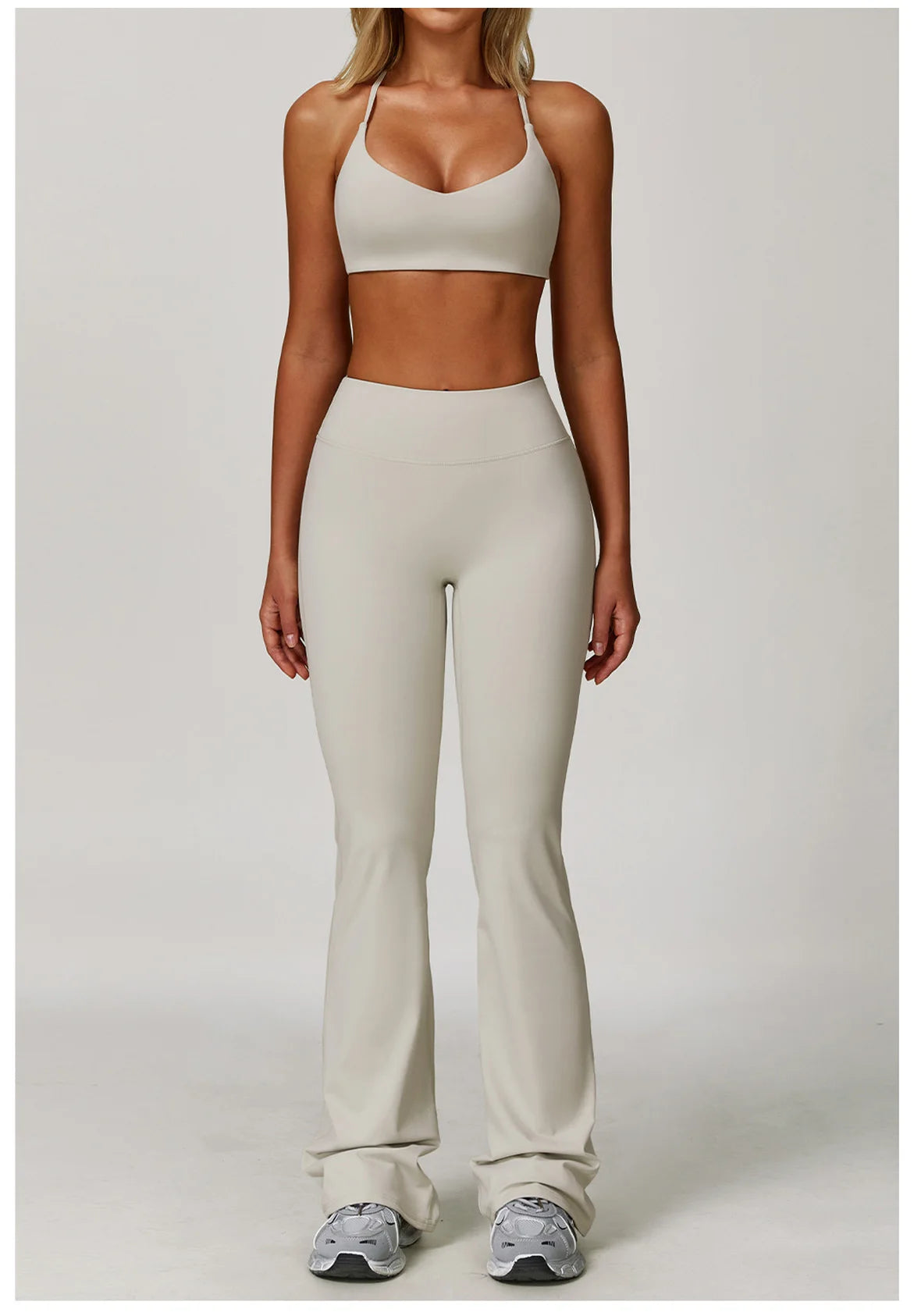 Women Yoga Sports Set - Running Fitness Outfit with Super Elastic, Breathable Gym Tracksuit - ZOOMNSTORE