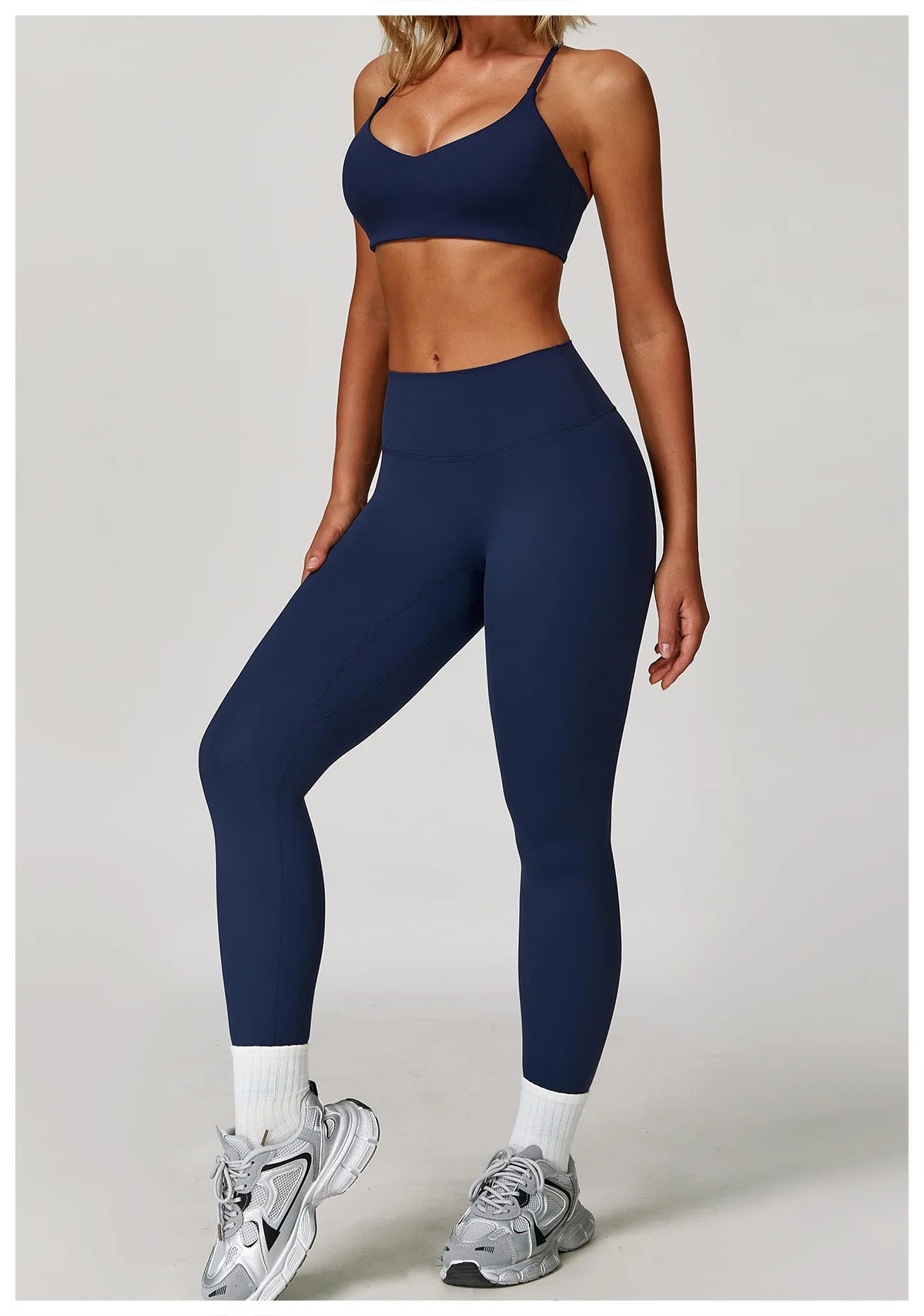 Women Yoga Sports Set - Running Fitness Outfit with Super Elastic, Breathable Gym Tracksuit - ZOOMNSTORE