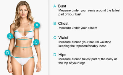 Women's Bikini Set - Sexy Push Up Halter Neck Two Piece Swimwear with Padding - ZOOMNSTORE