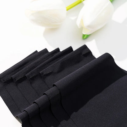 Women's Black Panties - Seamless Underwear Low-Rise Nylon Spandex Panty Set - ZOOMNSTORE