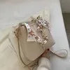 Women's Bucket Bag - Large Capacity Shoulder & Crossbody Ribbon Chain Purse - ZOOMNSTORE