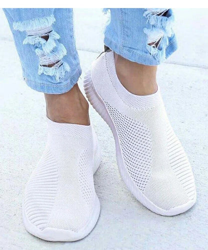 Women's Casual Sneakers - Breathable Slip On Sneakers | Comfortable Vulcanize Shoes - ZOOMNSTORE