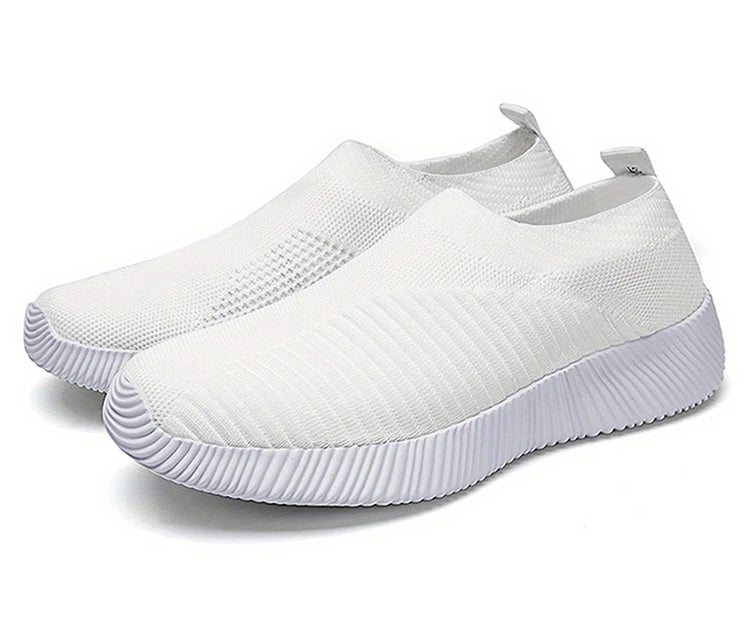 Women's Casual Sneakers - Breathable Slip On Sneakers | Comfortable Vulcanize Shoes - ZOOMNSTORE