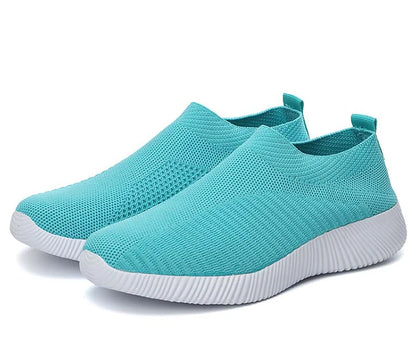 Women's Casual Sneakers - Breathable Slip On Sneakers | Comfortable Vulcanize Shoes - ZOOMNSTORE