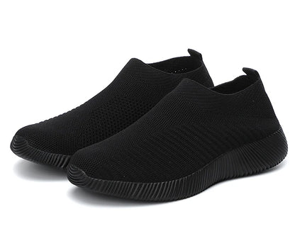 Women's Casual Sneakers - Breathable Slip On Sneakers | Comfortable Vulcanize Shoes - ZOOMNSTORE