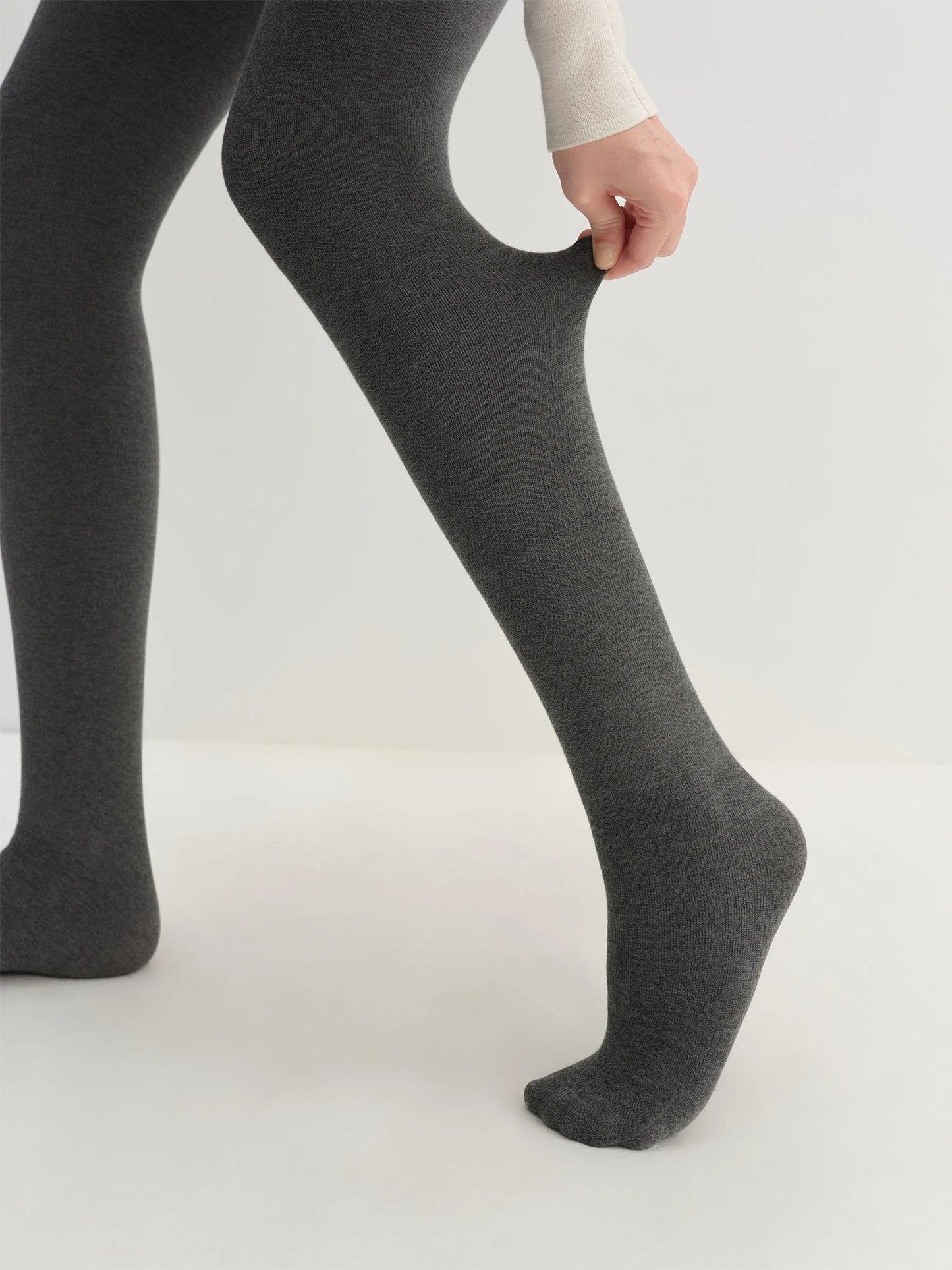 Women's Compression Tights – Slimming Thermal Opaque Mid-Calf Leggings for Winter Comfort - ZOOMNSTORE