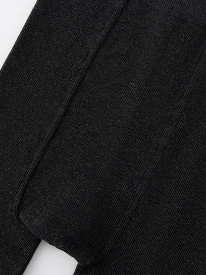 Women's Compression Tights – Slimming Thermal Opaque Mid-Calf Leggings for Winter Comfort - ZOOMNSTORE