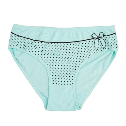 Women's Cotton Briefs - Plus Size Mid Rise Underwear | Sexy Print Panties 6 Pcs Set - ZOOMNSTORE