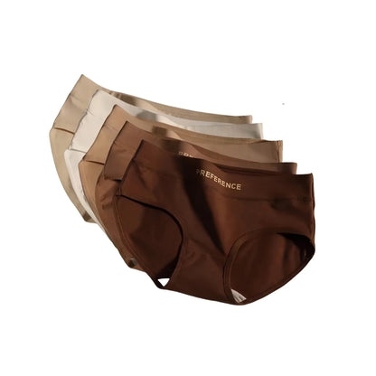 Women's Cotton Briefs Plus Size Panties - Mid Waist Breathable Cotton Underwear Set - ZOOMNSTORE