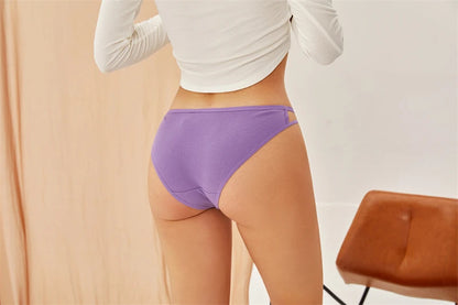 Women's Cotton Panties - 3PCS Breathable Cotton Briefs | Comfortable Striped Underwear - ZOOMNSTORE